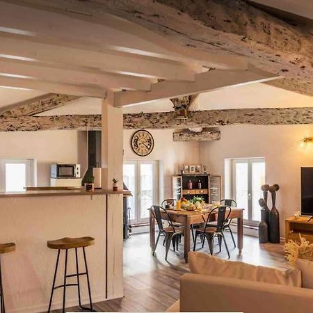 Appartement Cocooning, Climatise, Au Coeur D'アジャン エクステリア 写真